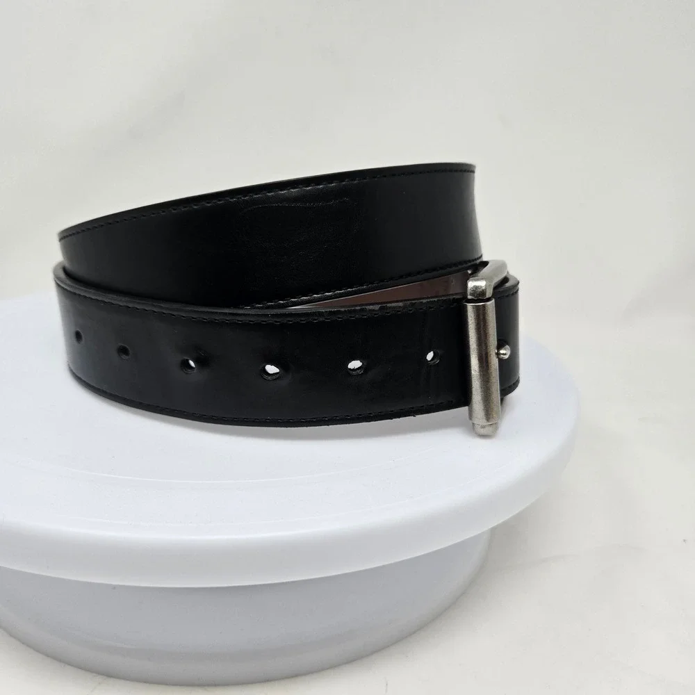 Columbia Mens Belt Black ‎ Synthetic Leather Size XL 42-44 Buckle